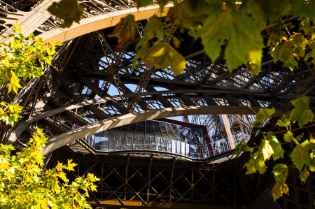 View of the Gustave Eiffel room from the garden