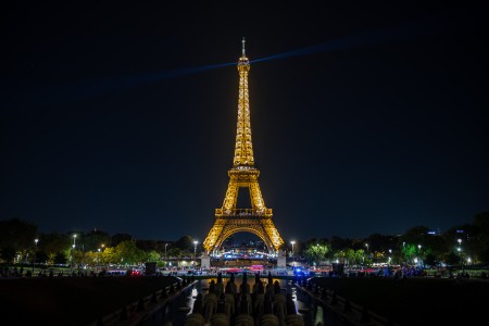 La tour Eiffel depuis le Trocadero